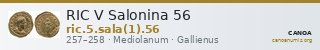 RIC V Salonina 56 — CANOA