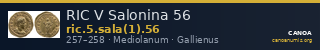 RIC V Salonina 56 — CANOA