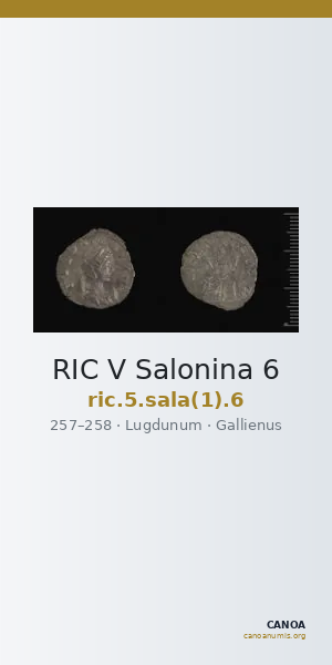 RIC V Salonina 6 — CANOA