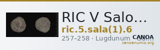 RIC V Salonina 6 — CANOA
