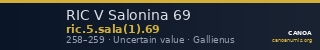 RIC V Salonina 69 — CANOA