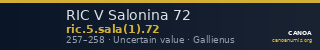 RIC V Salonina 72 — CANOA