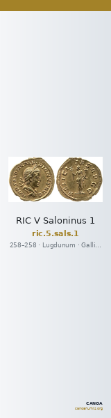 RIC V Saloninus 1 — CANOA