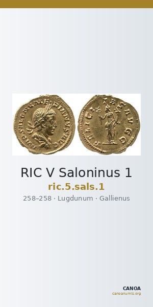 RIC V Saloninus 1 — CANOA
