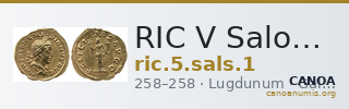 RIC V Saloninus 1 — CANOA