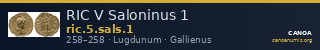 RIC V Saloninus 1 — CANOA
