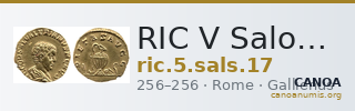RIC V Saloninus 17 — CANOA