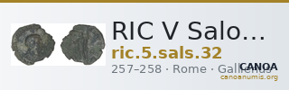 RIC V Saloninus 32 — CANOA
