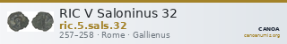 RIC V Saloninus 32 — CANOA