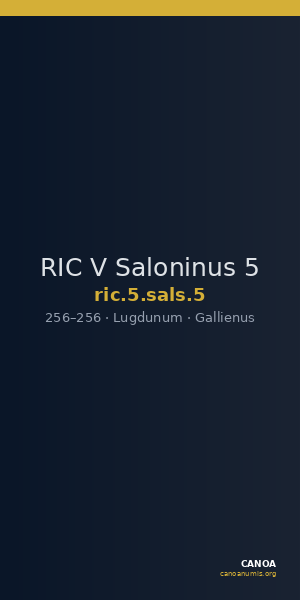 RIC V Saloninus 5 — CANOA