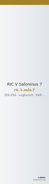 RIC V Saloninus 7 — CANOA