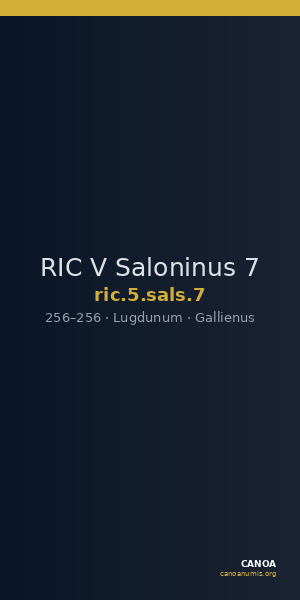 RIC V Saloninus 7 — CANOA