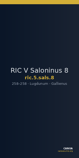 RIC V Saloninus 8 — CANOA