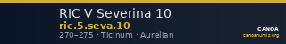 RIC V Severina 10 — CANOA