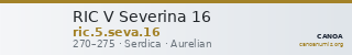 RIC V Severina 16 — CANOA