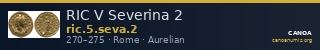 RIC V Severina 2 — CANOA