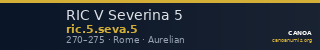 RIC V Severina 5 — CANOA