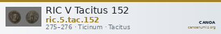 RIC V Tacitus 152 — CANOA