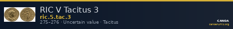 RIC V Tacitus 3 — CANOA