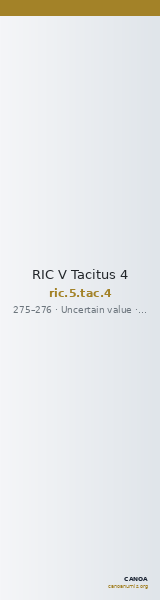 RIC V Tacitus 4 — CANOA