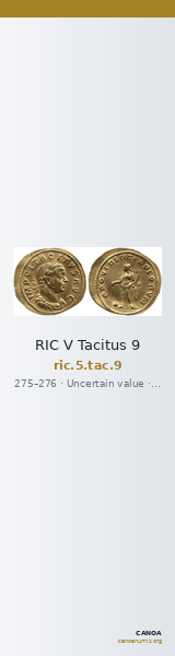 RIC V Tacitus 9 — CANOA