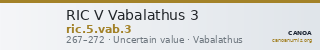 RIC V Vabalathus 3 — CANOA