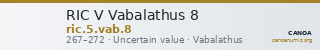 RIC V Vabalathus 8 — CANOA