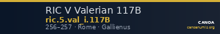 RIC V Valerian 117B — CANOA
