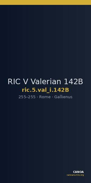 RIC V Valerian 142B — CANOA