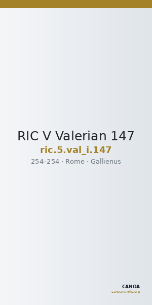RIC V Valerian 147 — CANOA