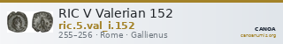 RIC V Valerian 152 — CANOA