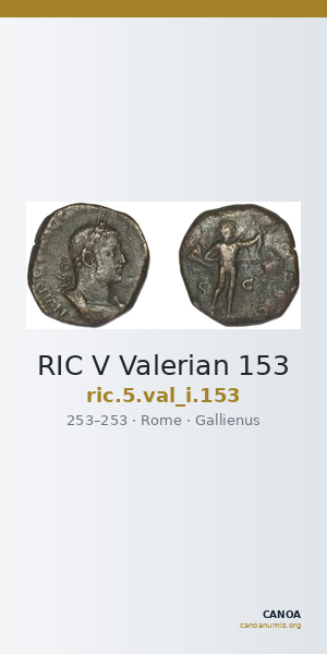 RIC V Valerian 153 — CANOA