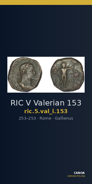RIC V Valerian 153 — CANOA