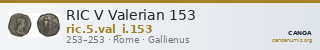 RIC V Valerian 153 — CANOA
