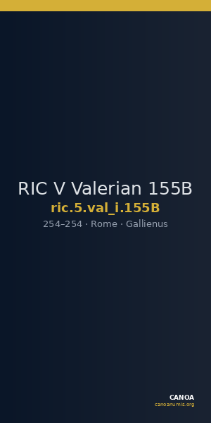 RIC V Valerian 155B — CANOA