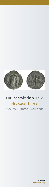RIC V Valerian 157 — CANOA