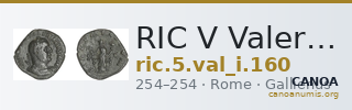 RIC V Valerian 160 — CANOA