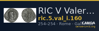 RIC V Valerian 160 — CANOA