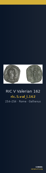 RIC V Valerian 162 — CANOA