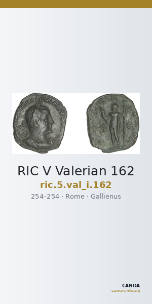 RIC V Valerian 162 — CANOA