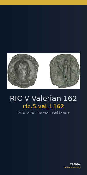 RIC V Valerian 162 — CANOA
