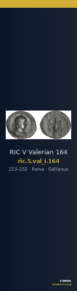 RIC V Valerian 164 — CANOA