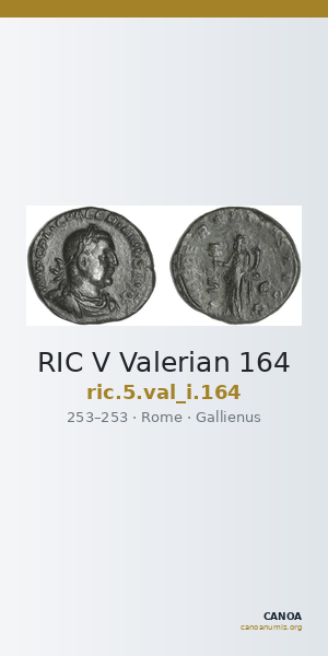 RIC V Valerian 164 — CANOA