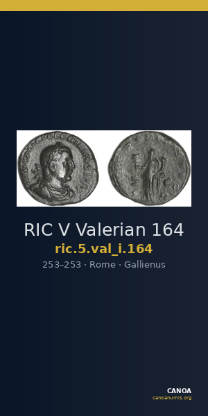 RIC V Valerian 164 — CANOA