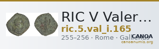 RIC V Valerian 165 — CANOA