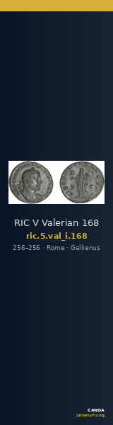 RIC V Valerian 168 — CANOA