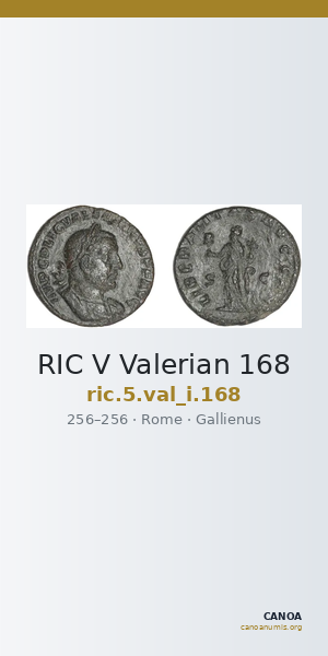 RIC V Valerian 168 — CANOA