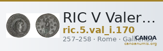 RIC V Valerian 170 — CANOA