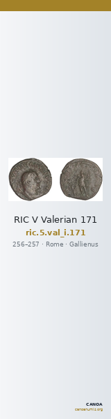 RIC V Valerian 171 — CANOA