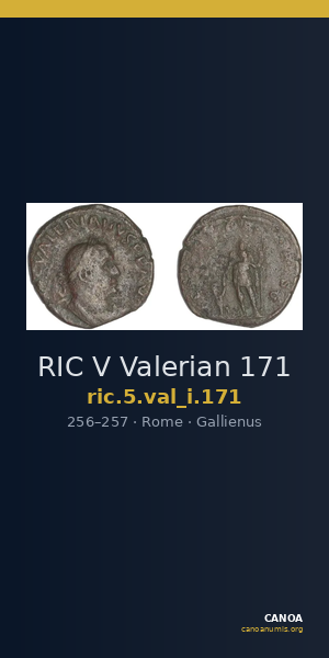 RIC V Valerian 171 — CANOA